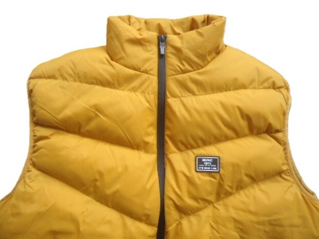 ■ジッパー付きベスト■MUSIC 1973 サイズL■_画像2