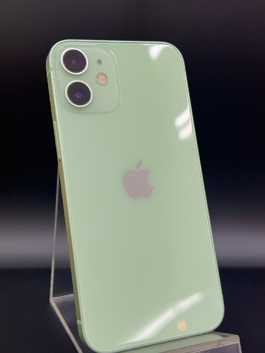 0 прекрасный товар 0[1 иен старт ] рабочее состояние подтверждено! iPhone12mini 64GB зеленый MGAV3J/A 7993