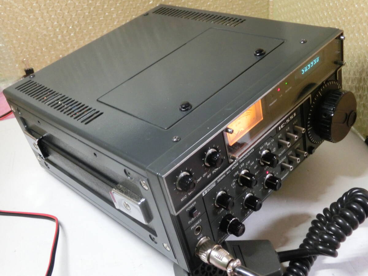ICOM IC-551 50MHz SSB/AM/CW машина восстановление воспроизведение обслуживание товар / б/у товар 