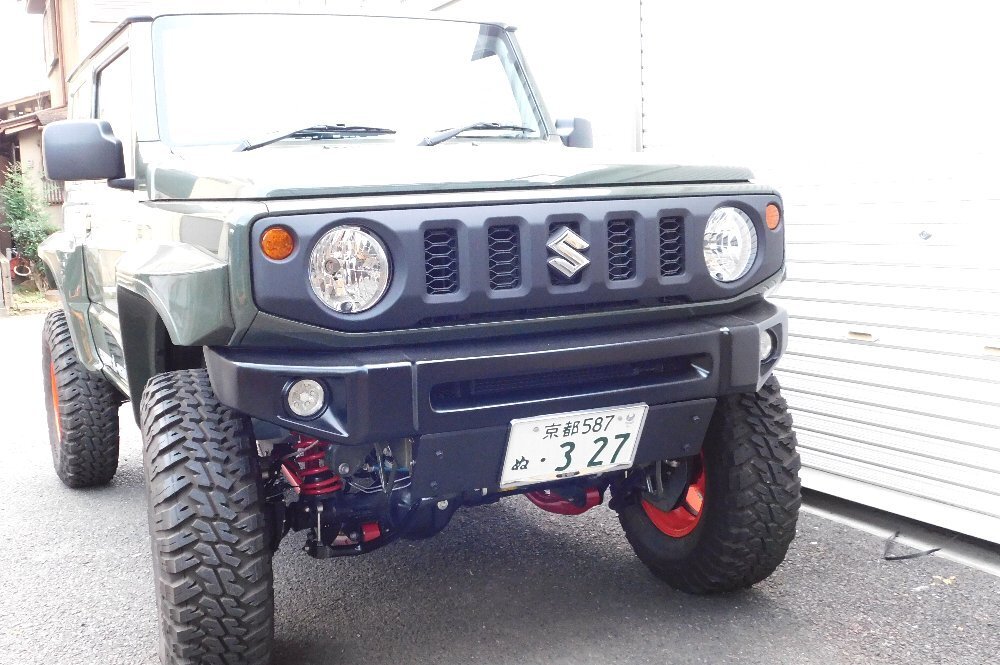 ジムニーＪＢ６４用　バンパー前後 T2_画像2