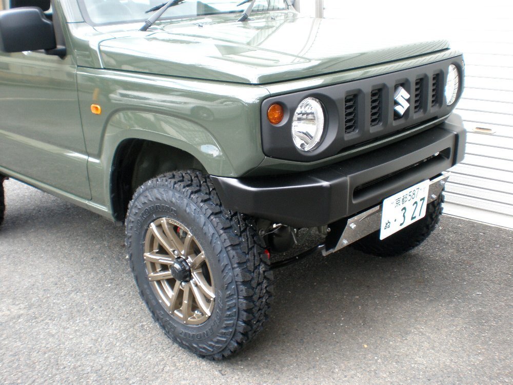 ジムニーＪＢ６４用　バンパー前後 T2_画像8