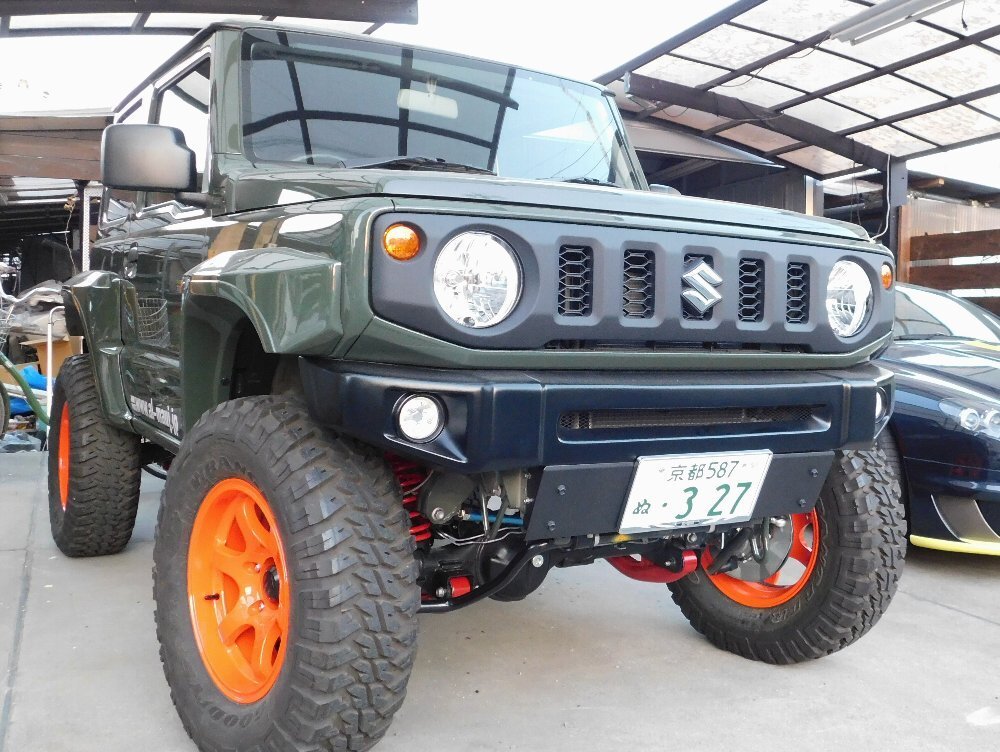 ジムニーＪＢ６４用　バンパー前後 T2_画像7