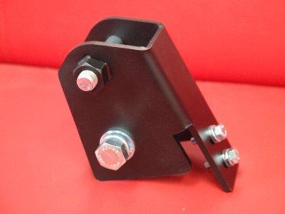 送料無料 ジムニーJB23用ラテラルロッド75mmUPマウント 黒_画像2