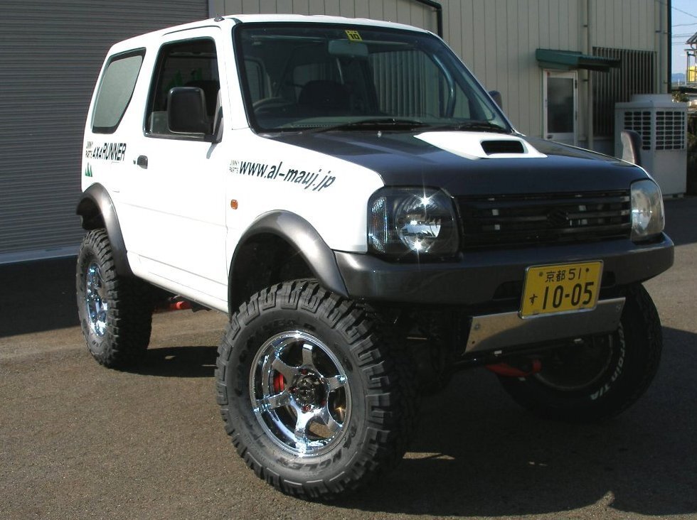 送料無料　ジムニーＪＢ２３　４インチリフトサス_画像9