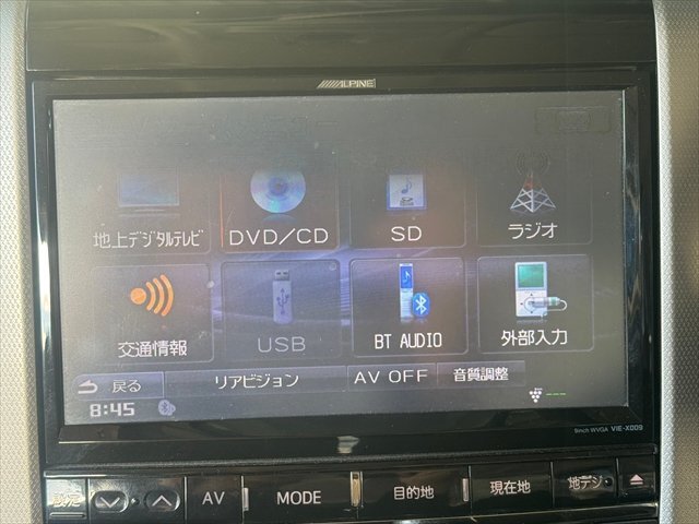 ALPINE アルパイン 20系 アルファード ヴェルファイア BIG-X 9インチ ナビ VIE-X009 地図データ2012年_画像3