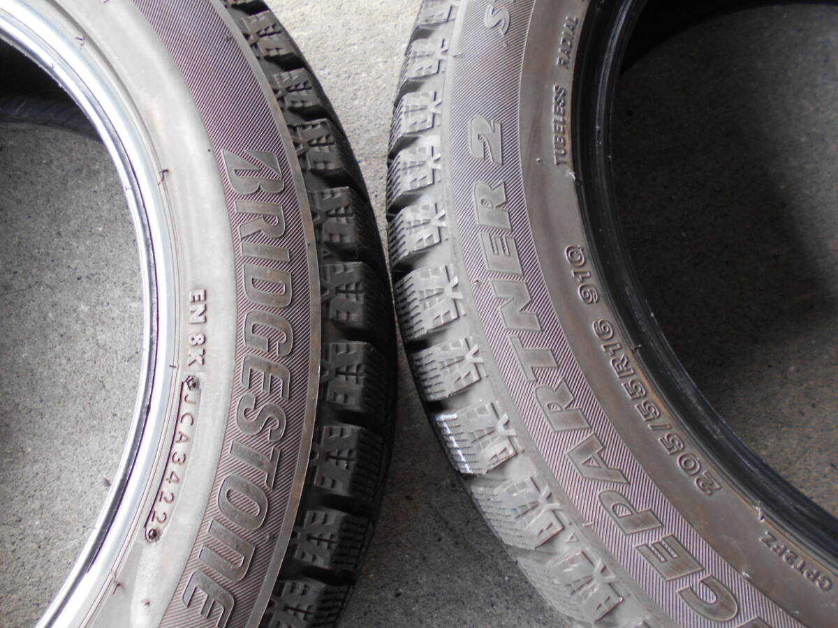 M995 205/55R16 205/55-16 205-55-16 б/у 4шт.@ICE PARTNER2