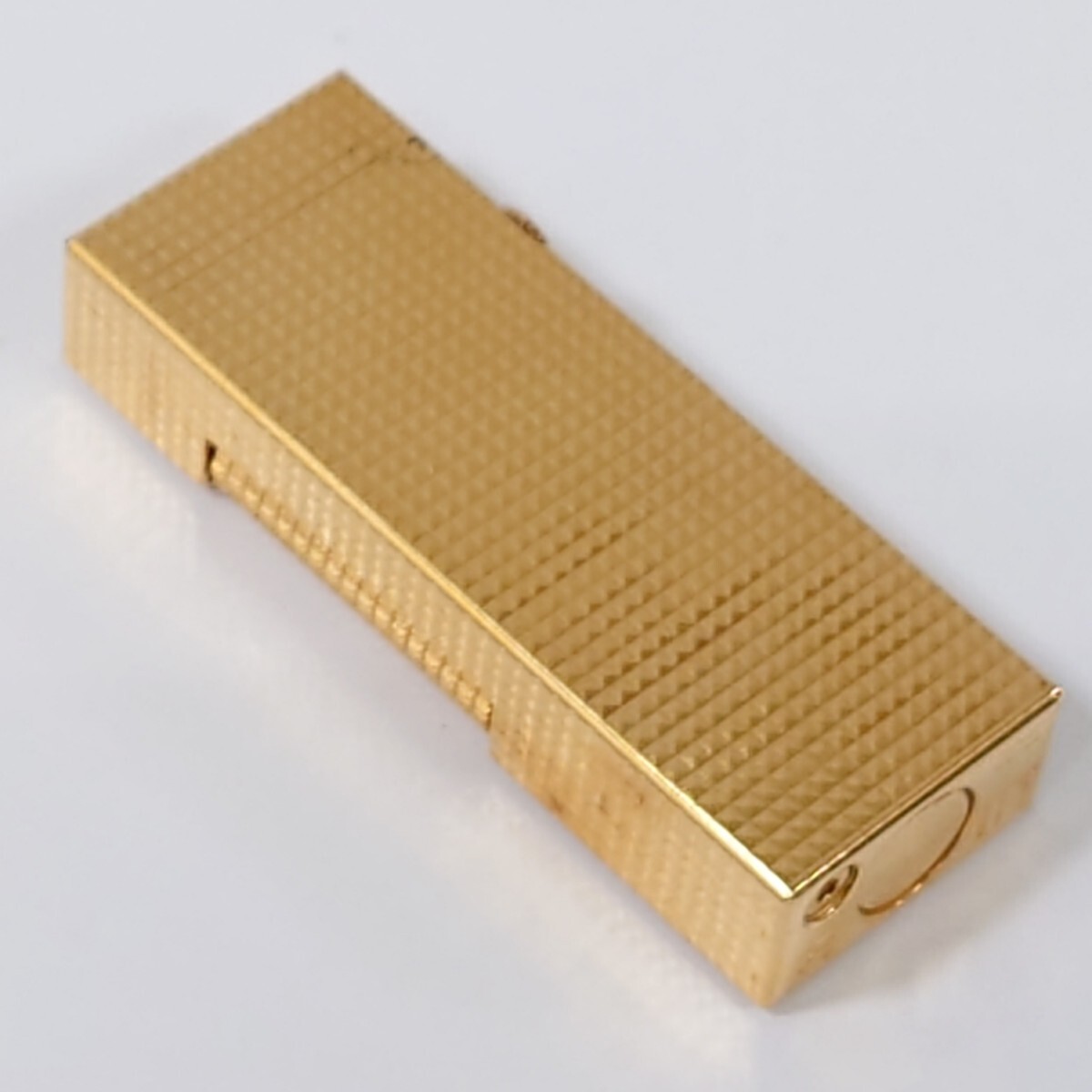 ダンヒル 　Dunhill 　ガスライター　 喫煙具 　ケース入り　ゴールドカラー_画像3