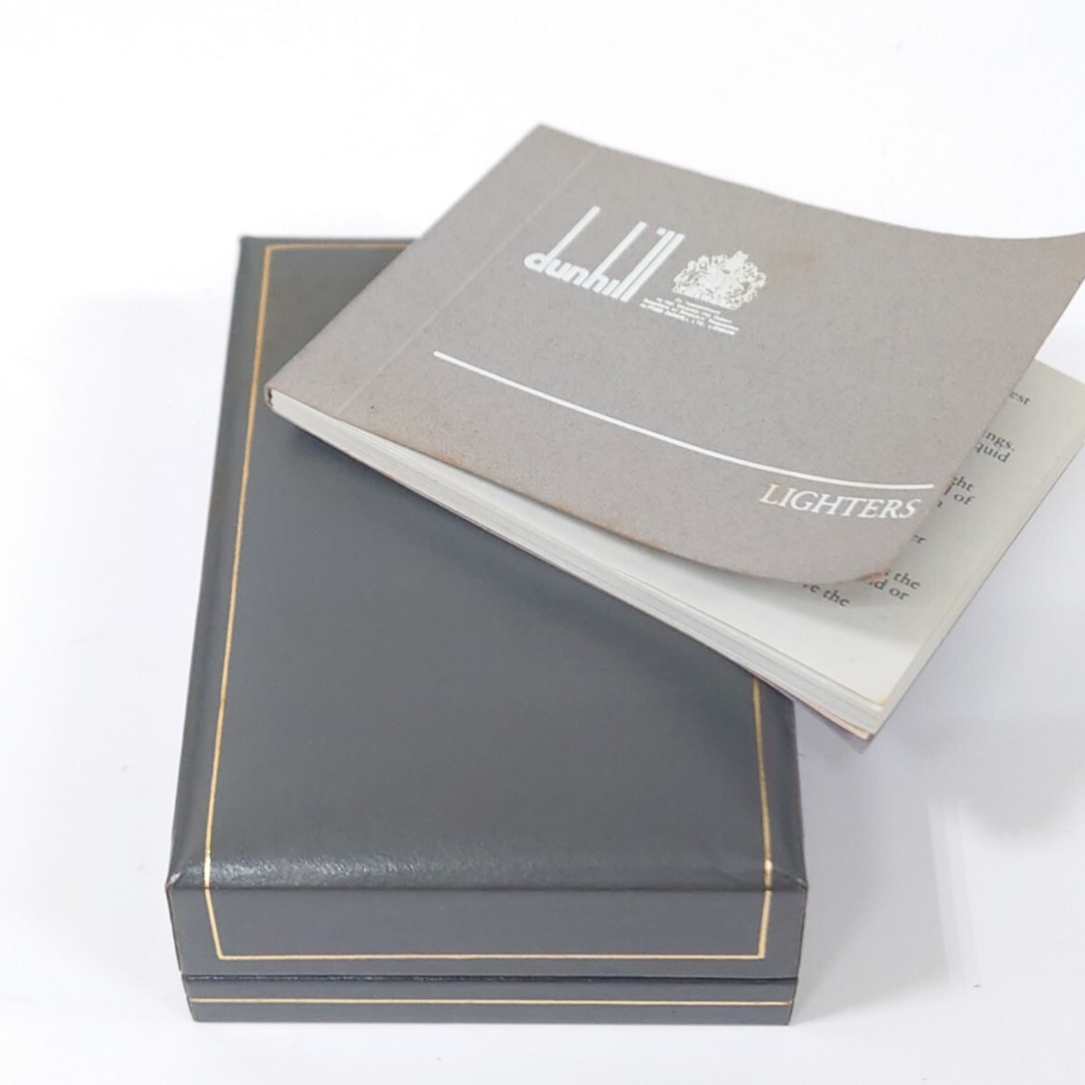 ダンヒル 　Dunhill 　ガスライター　 喫煙具 　ケース入り　ゴールドカラー_画像8