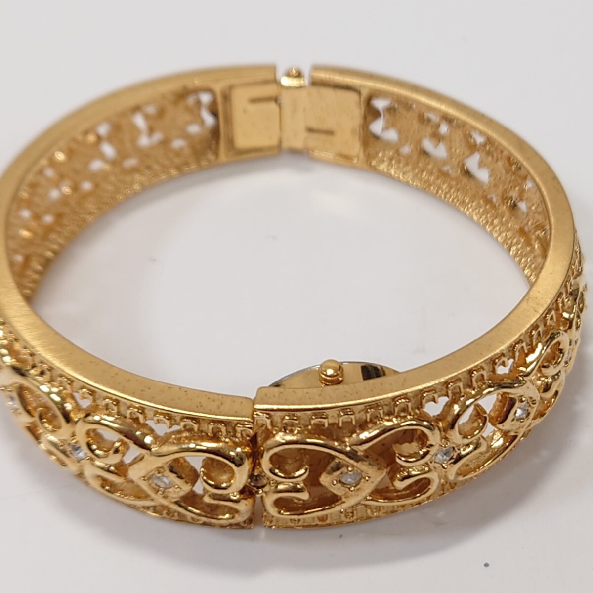 ジョバンニバレンティノ 　ブレスレット 　ウォッチ ゴールド 　不動　　Giovanni VALENTINO　　不具合あり_画像1