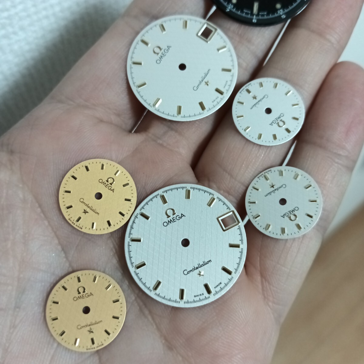 Omega　オメガ　コンステレーション　腕時計用 　クオーツ 　7個文字盤セット_画像2