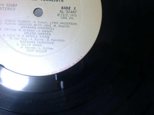 (LQ)何点でも同送料/LP/レコード/12/米/US/米 VA/LADIES’ CHOICE! COUNTRY HITS/COLUMBIA KH32487_画像4