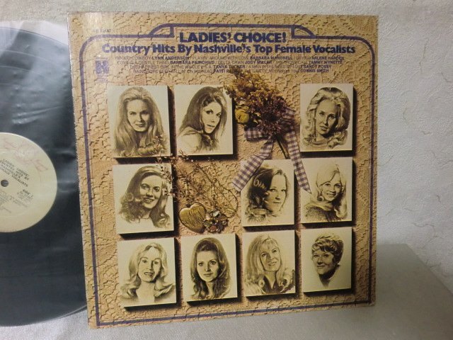 (LQ)何点でも同送料/LP/レコード/12/米/US/米 VA/LADIES’ CHOICE! COUNTRY HITS/COLUMBIA KH32487_画像1