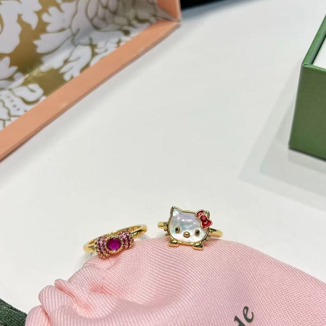 ケイトスペードxサンリオ ハローキティ リング_画像6