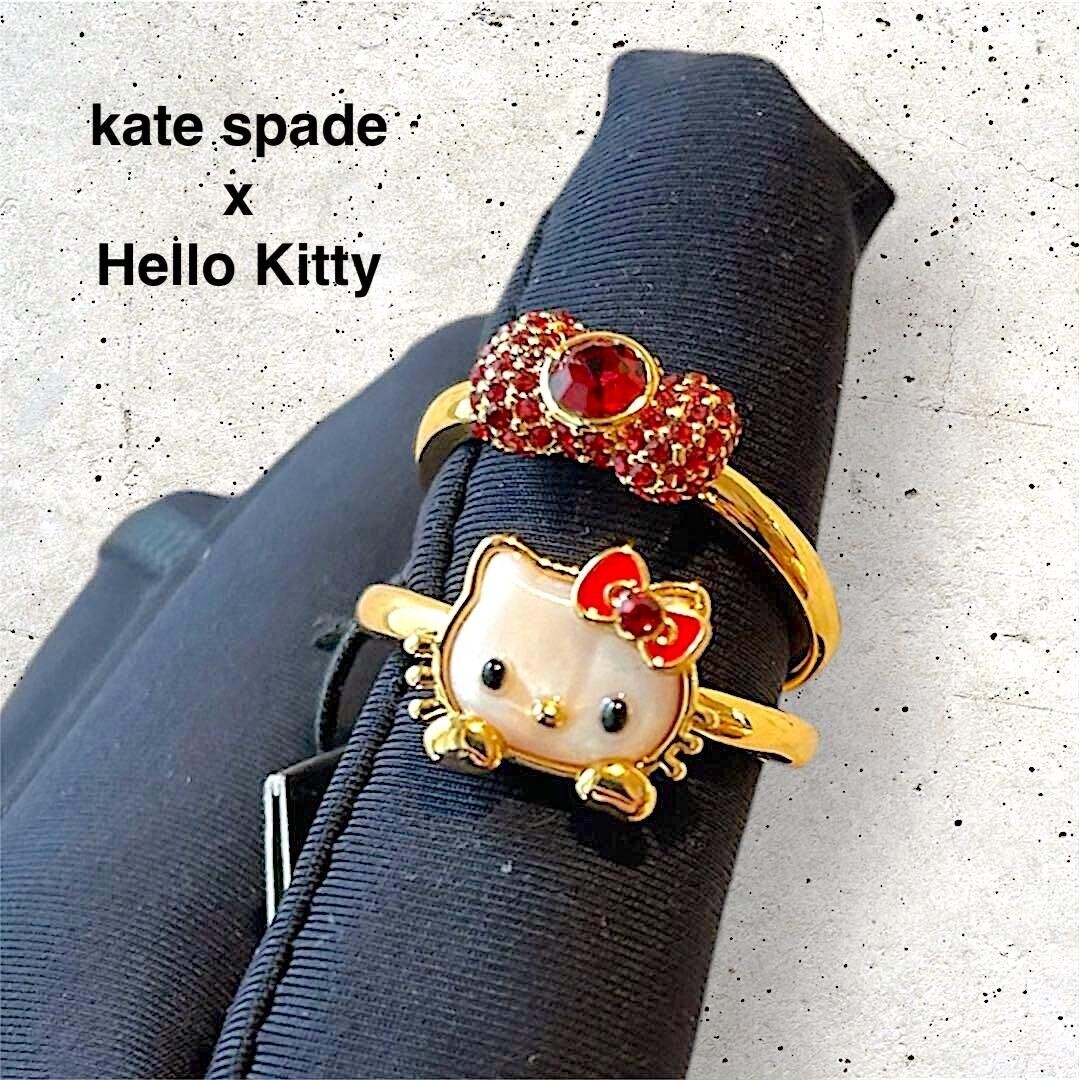 ケイトスペードxサンリオ ハローキティ リング_画像1