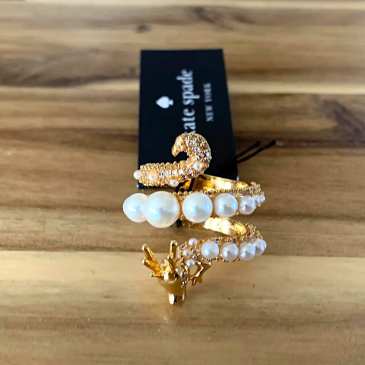 ケイトスペード 龍 ドラゴン リング_画像4