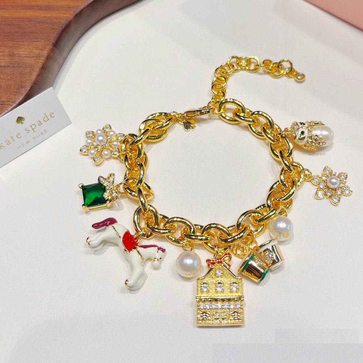 ケイトスペード メリーゴーランド ブレスレット_画像7