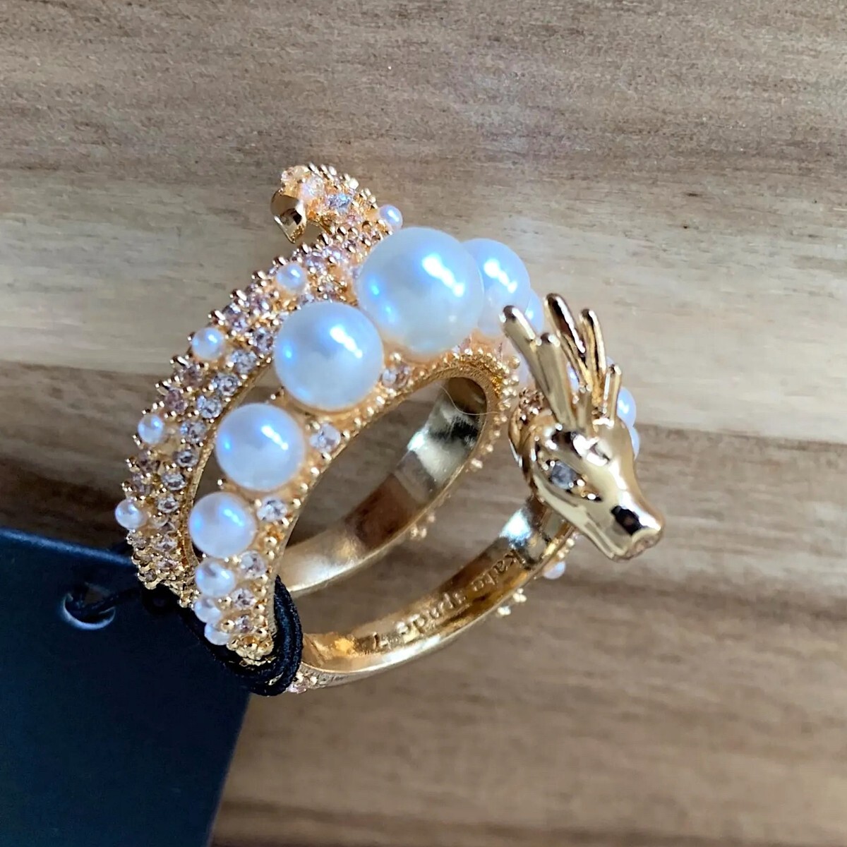 ケイトスペード 龍 ドラゴン リング_画像5