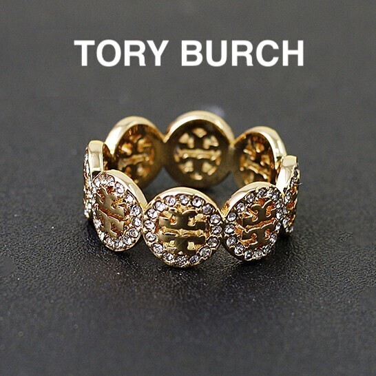 トリーバーチ パヴェロゴリング ゴールド_画像1