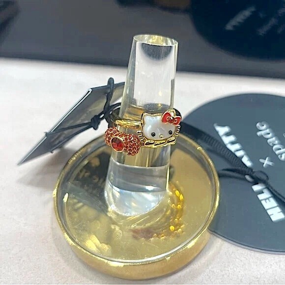 ケイトスペードxサンリオ ハローキティ リング_画像8