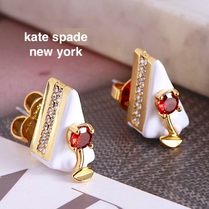 ケイトスペード ケーキピアス_画像1