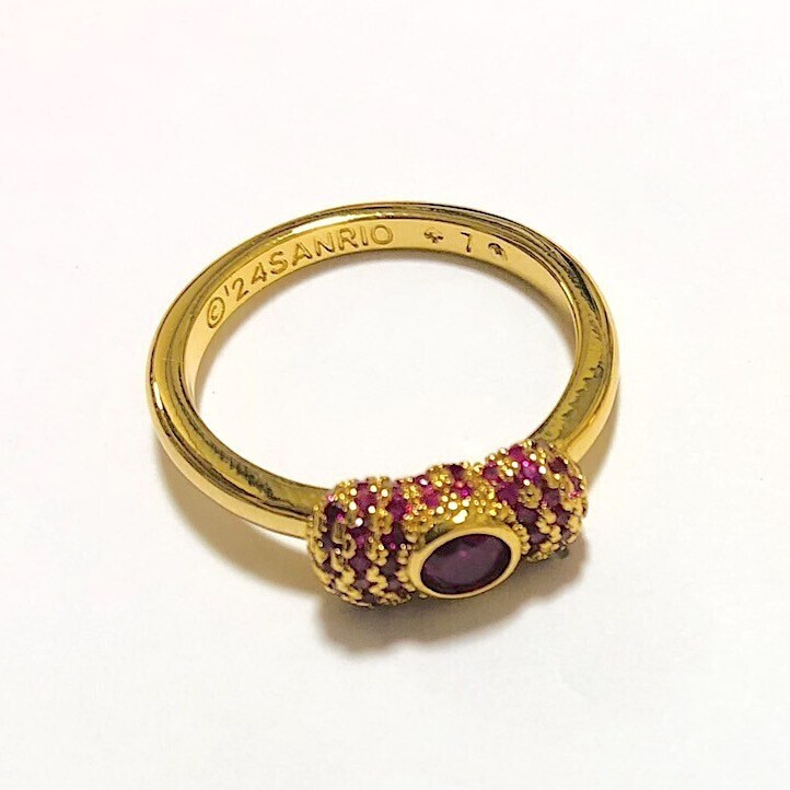 ケイトスペードxサンリオ ハローキティ リング_画像3