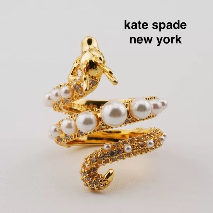 ケイトスペード 龍 ドラゴン リング_画像1