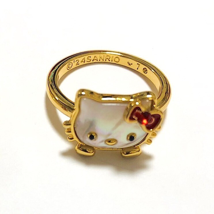 ケイトスペードxサンリオ ハローキティ リング_画像2