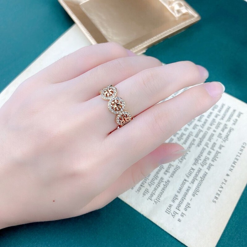 トリーバーチ パヴェロゴリング ゴールド_画像4