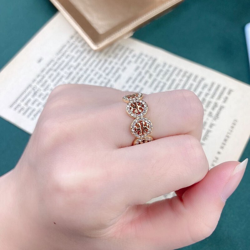 トリーバーチ パヴェロゴリング ゴールド_画像5