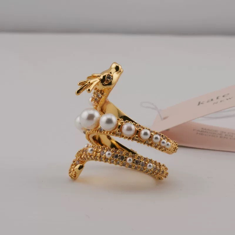 ケイトスペード 龍 ドラゴン リング_画像2