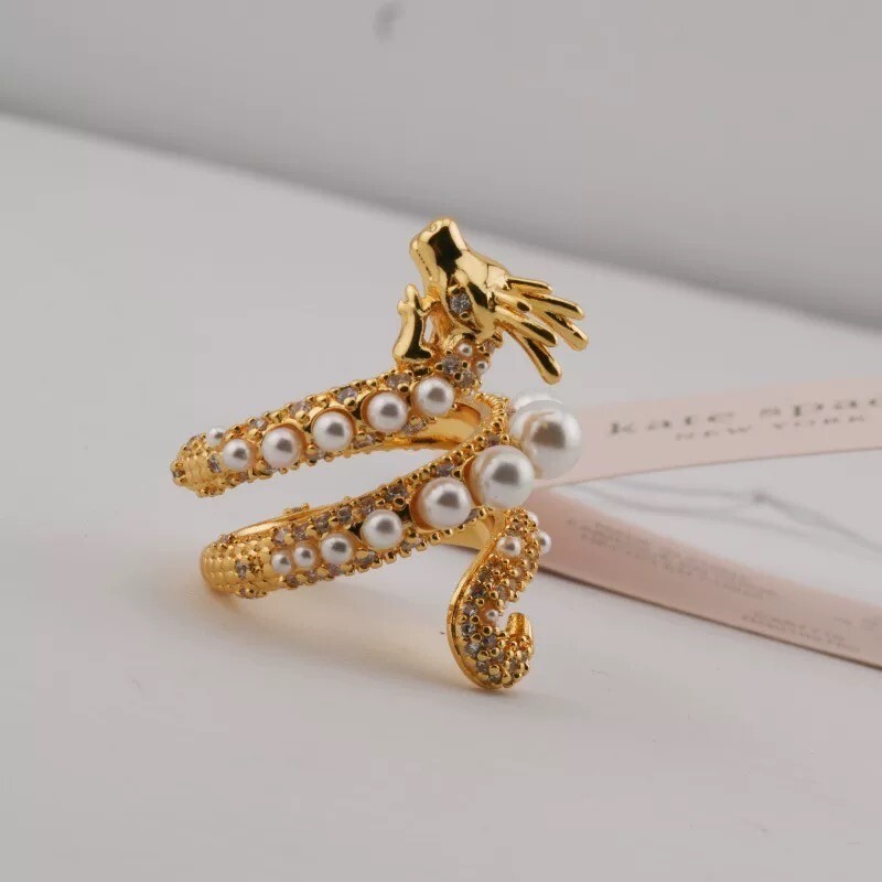 ケイトスペード 龍 ドラゴン リング_画像3