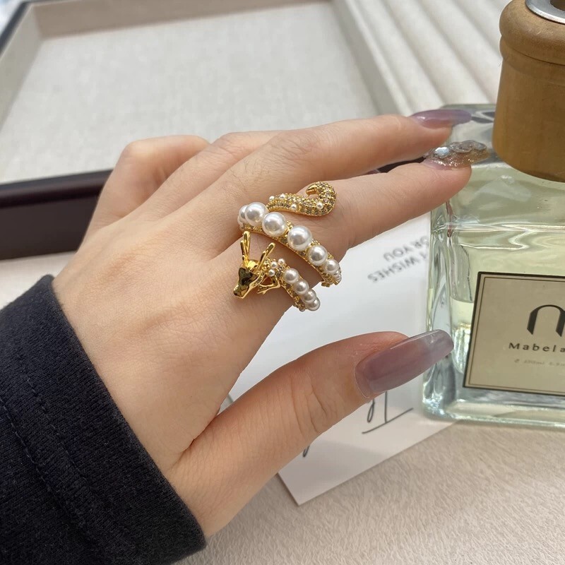 ケイトスペード 龍 ドラゴン リング_画像8