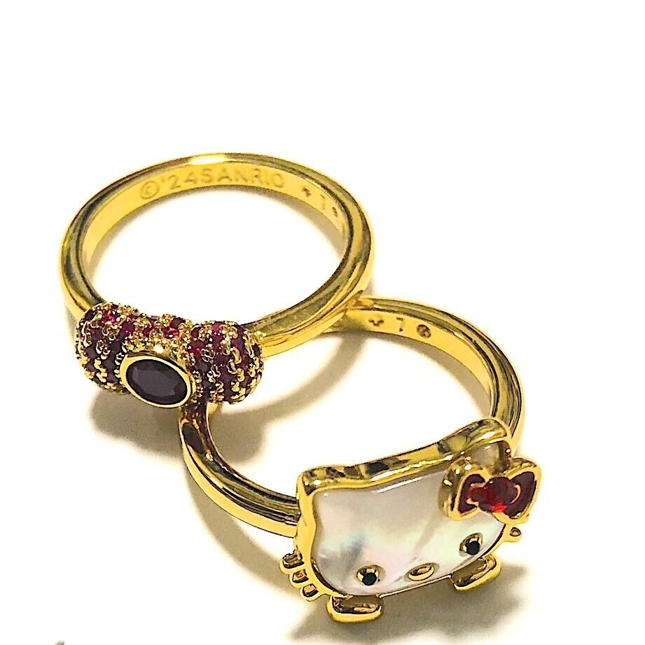 ケイトスペードxサンリオ ハローキティ リング_画像5
