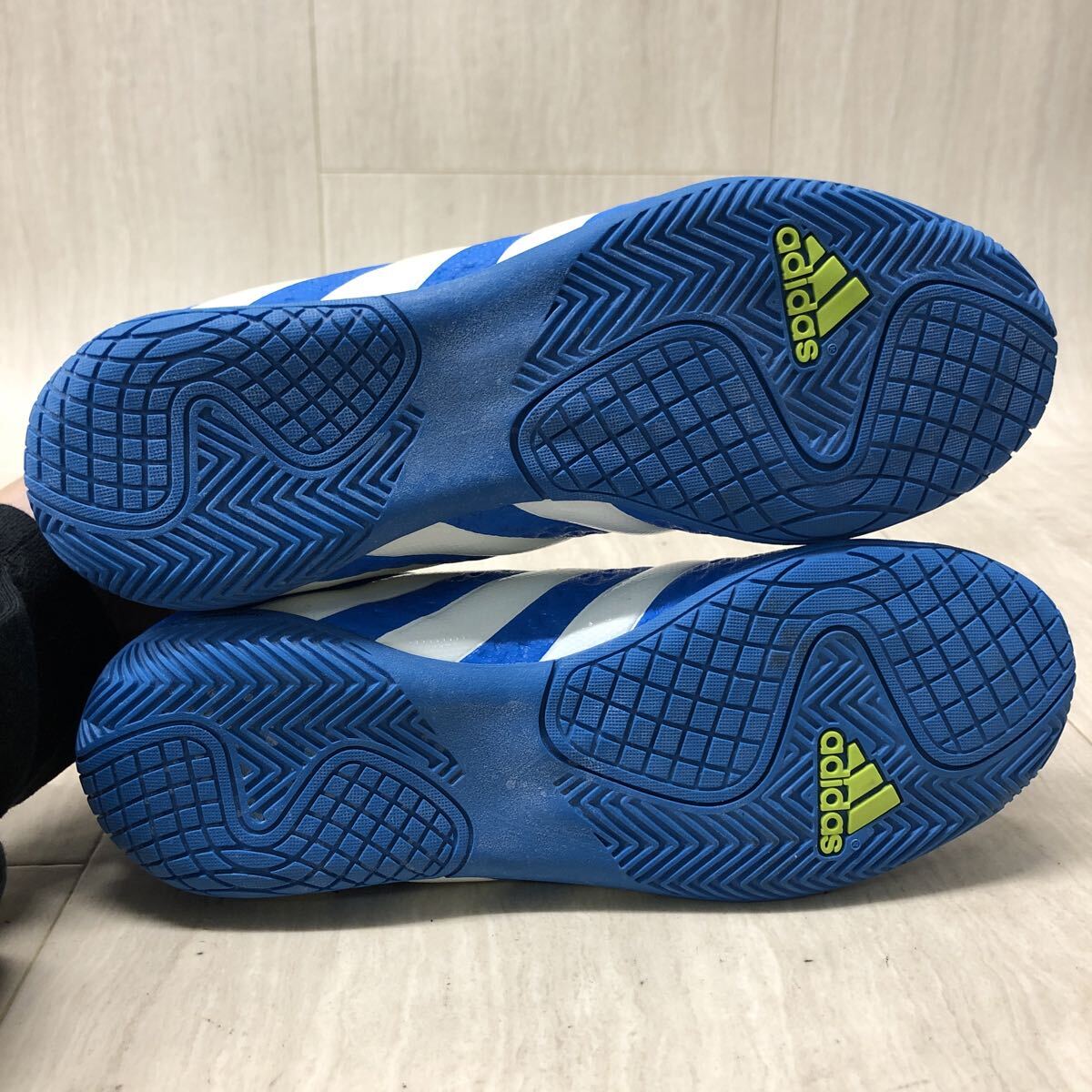 M326 FN-251024-1942 adidas アディダス ACE 16.4 INJ エース サッカーシューズ トレーニングシューズ ローカット ブルー 男の子 24.5cm_画像5