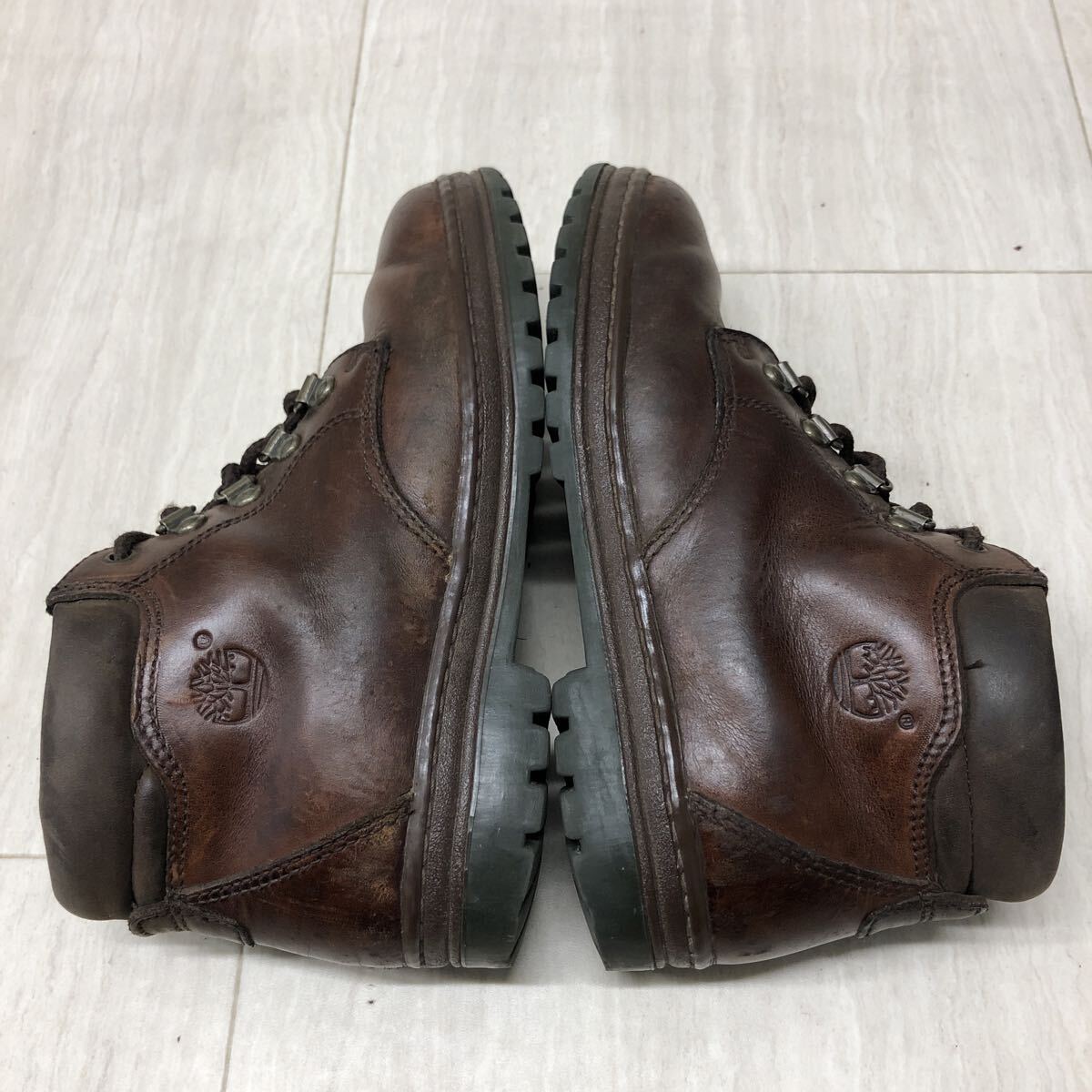 M336 FN-251031-310 Timberland ティンバーランド ワークブーツ レザーブーツ ショートブーツ ブラウン サイズ表記不明_画像7