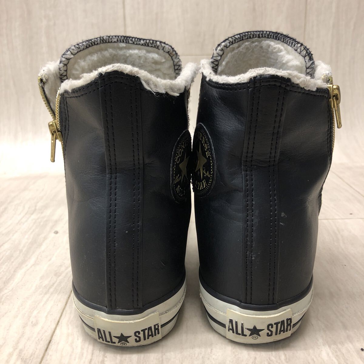 M341 FN-250926-332 CONVERSE Converse ALL STAR все Star HEIGHT-UP SL Z BOA - ikatto спортивные туфли черный мужской 24.5cm