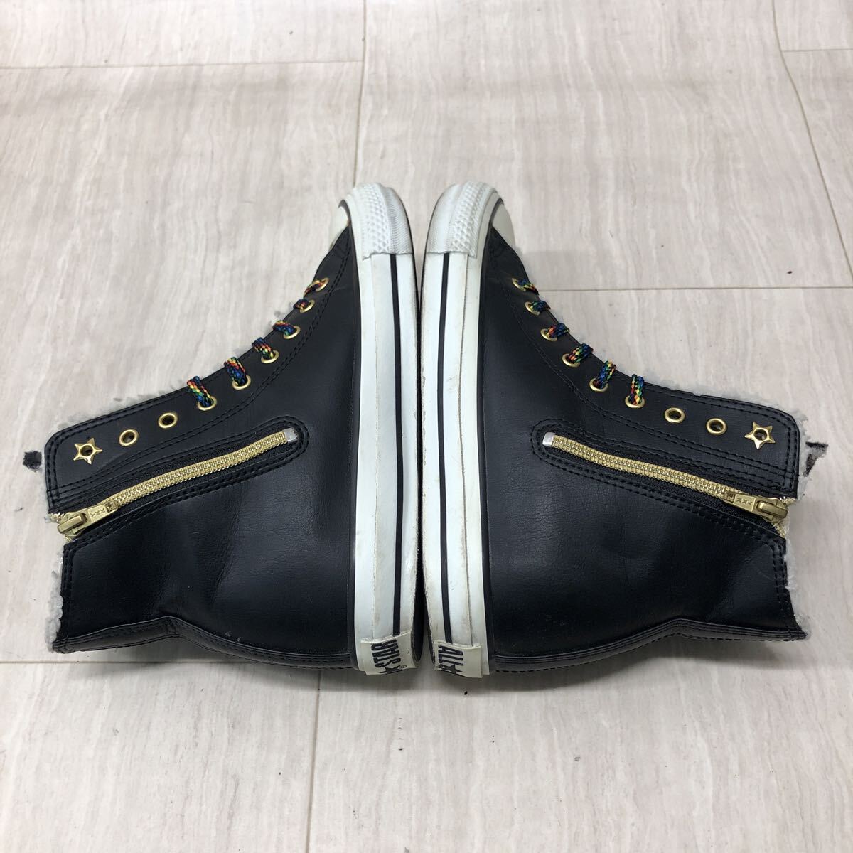 M341 FN-250926-332 CONVERSE Converse ALL STAR все Star HEIGHT-UP SL Z BOA - ikatto спортивные туфли черный мужской 24.5cm