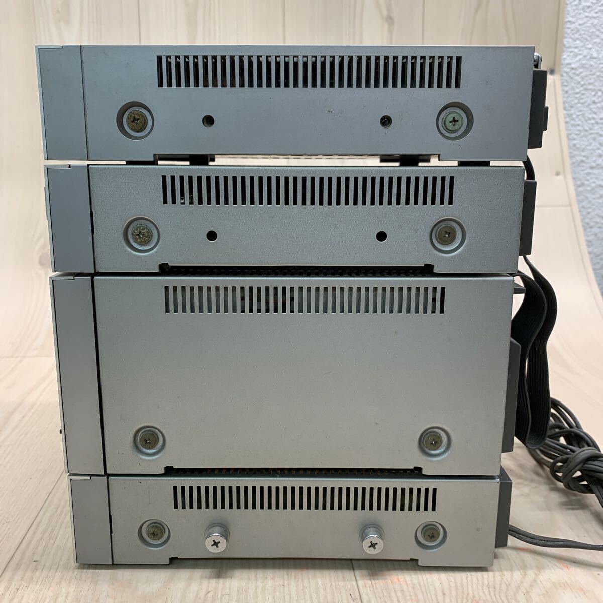 N996 ID-251118-1221 SONY ソニー コンパクトHi-Fiコンポーネントシステム FH-7 ST-78 TA-78 TC-78 AC-78 FM-AMチューナー ステレオアンプ_画像4