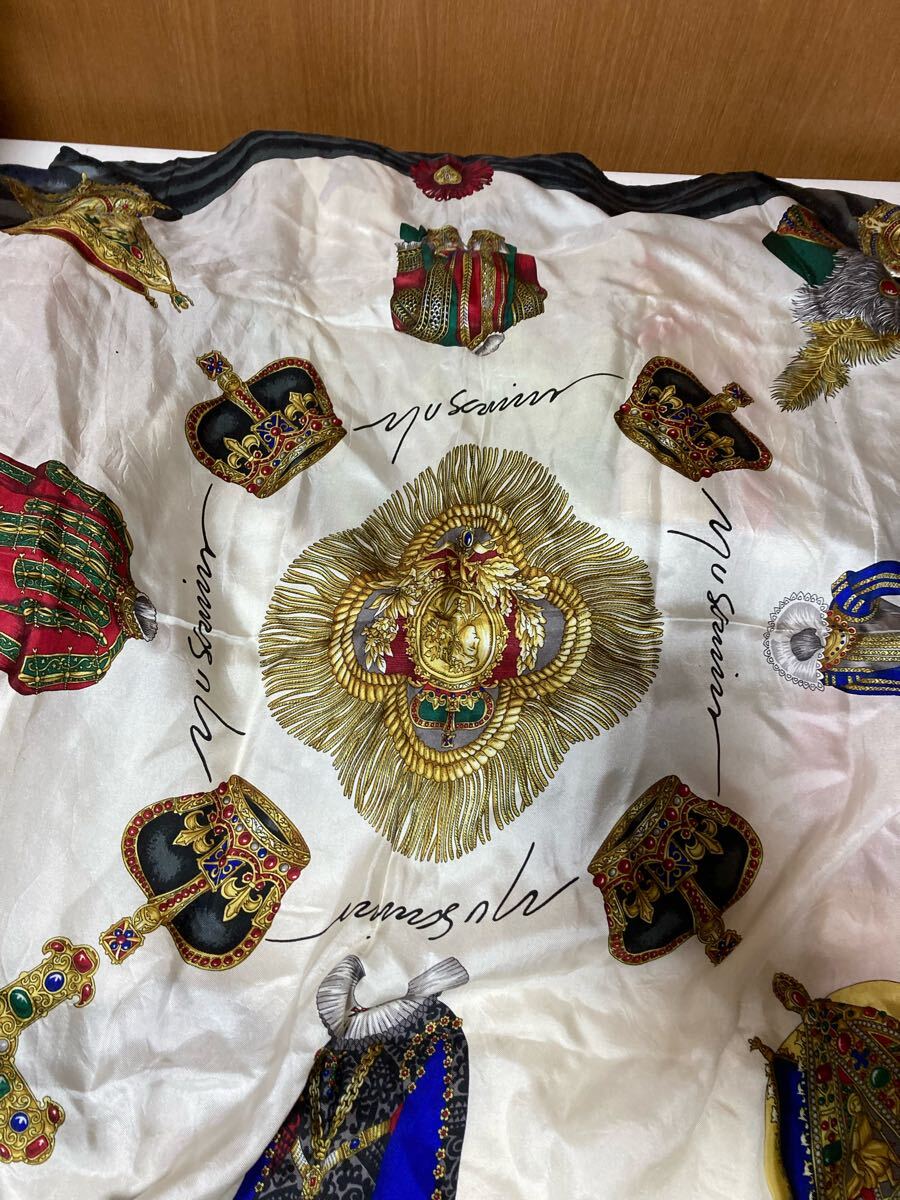 スカーフ ストール ブランド シルク ファッション小物 総柄 大判 まとめて 20枚　_画像7