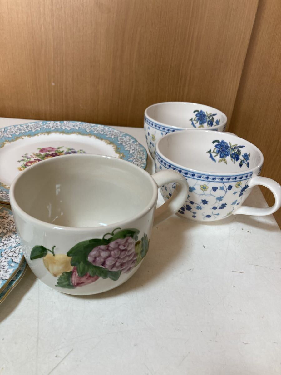 洋食器 ウェッジウッド ROYAL 食器 プレート カップ ソーサー お皿 まとめて　コレクション　保管品　_画像7
