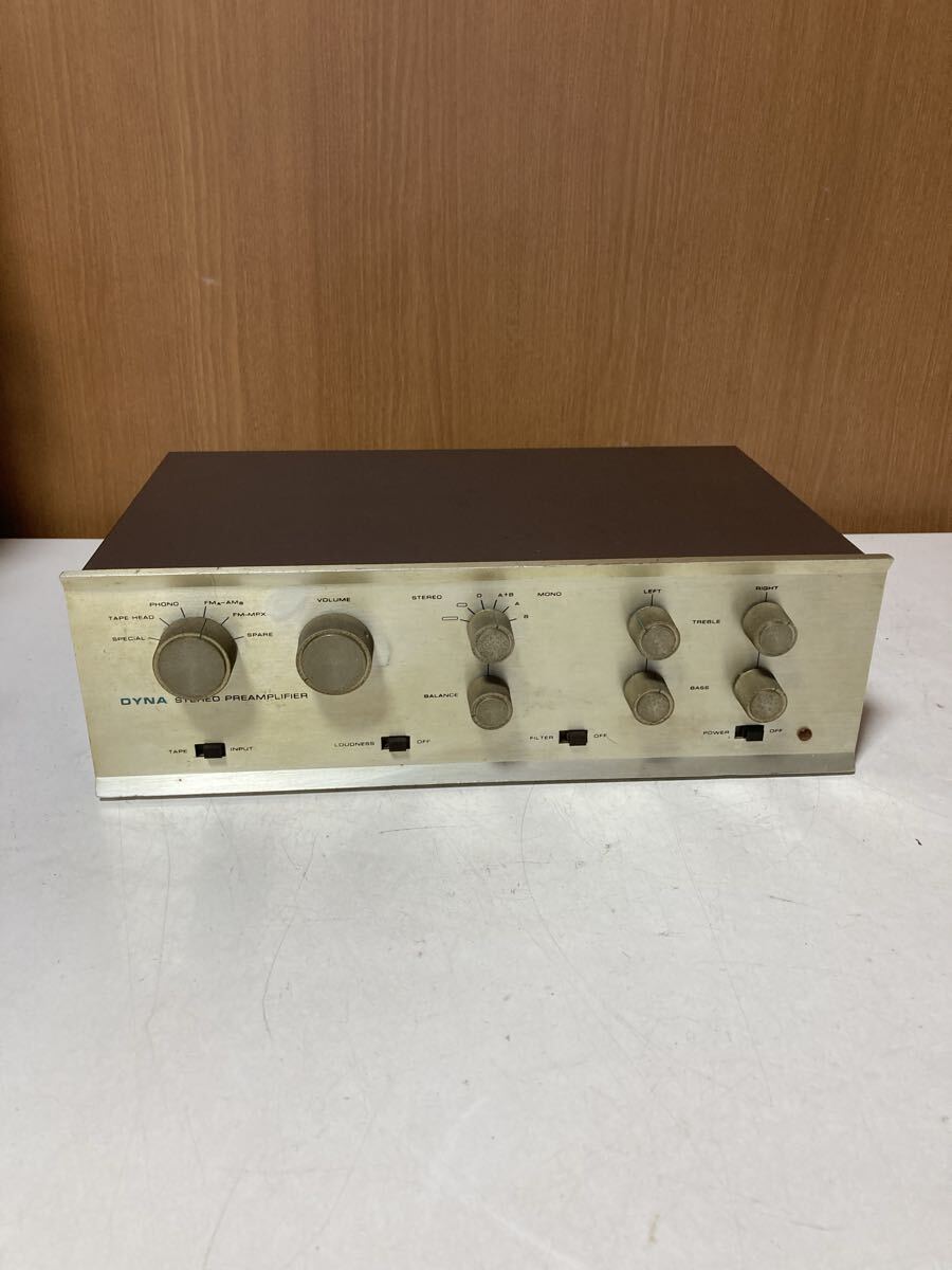  Junk DYNA стерео усилитель мощности STEREO PREAMPLIFIER античный коллекция хранение товар 