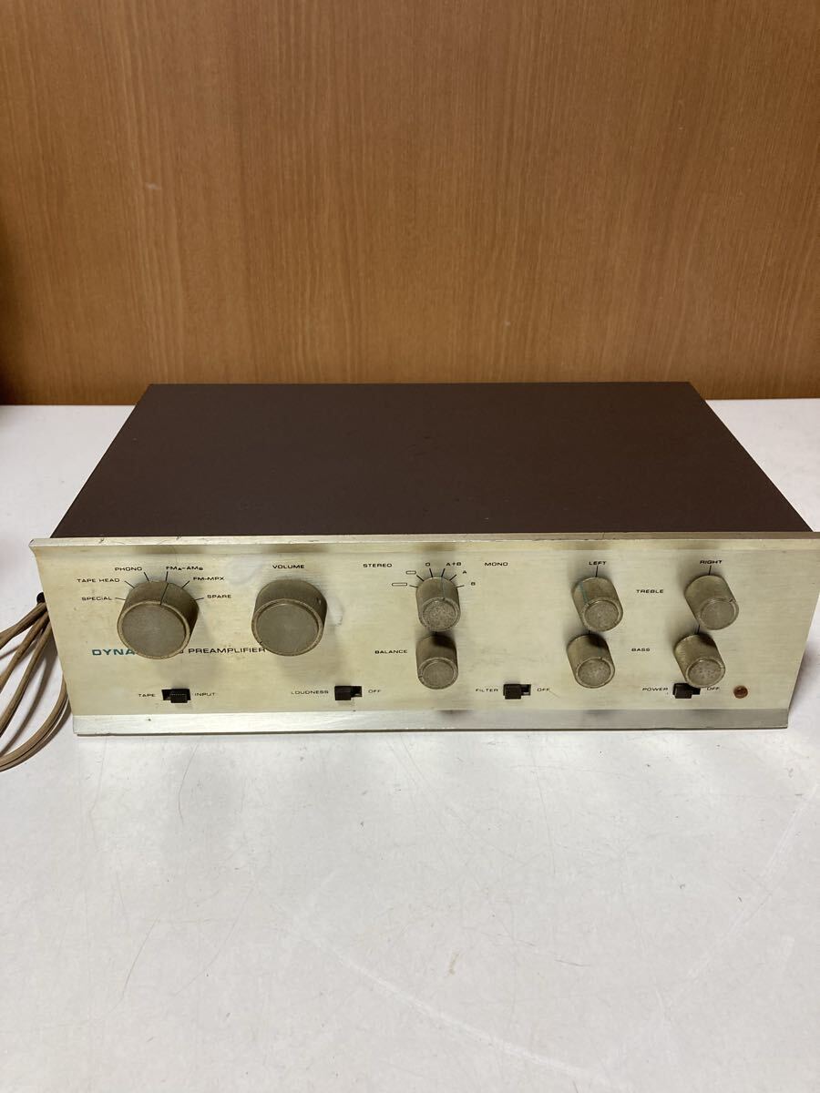  Junk DYNA стерео усилитель мощности STEREO PREAMPLIFIER античный коллекция хранение товар 