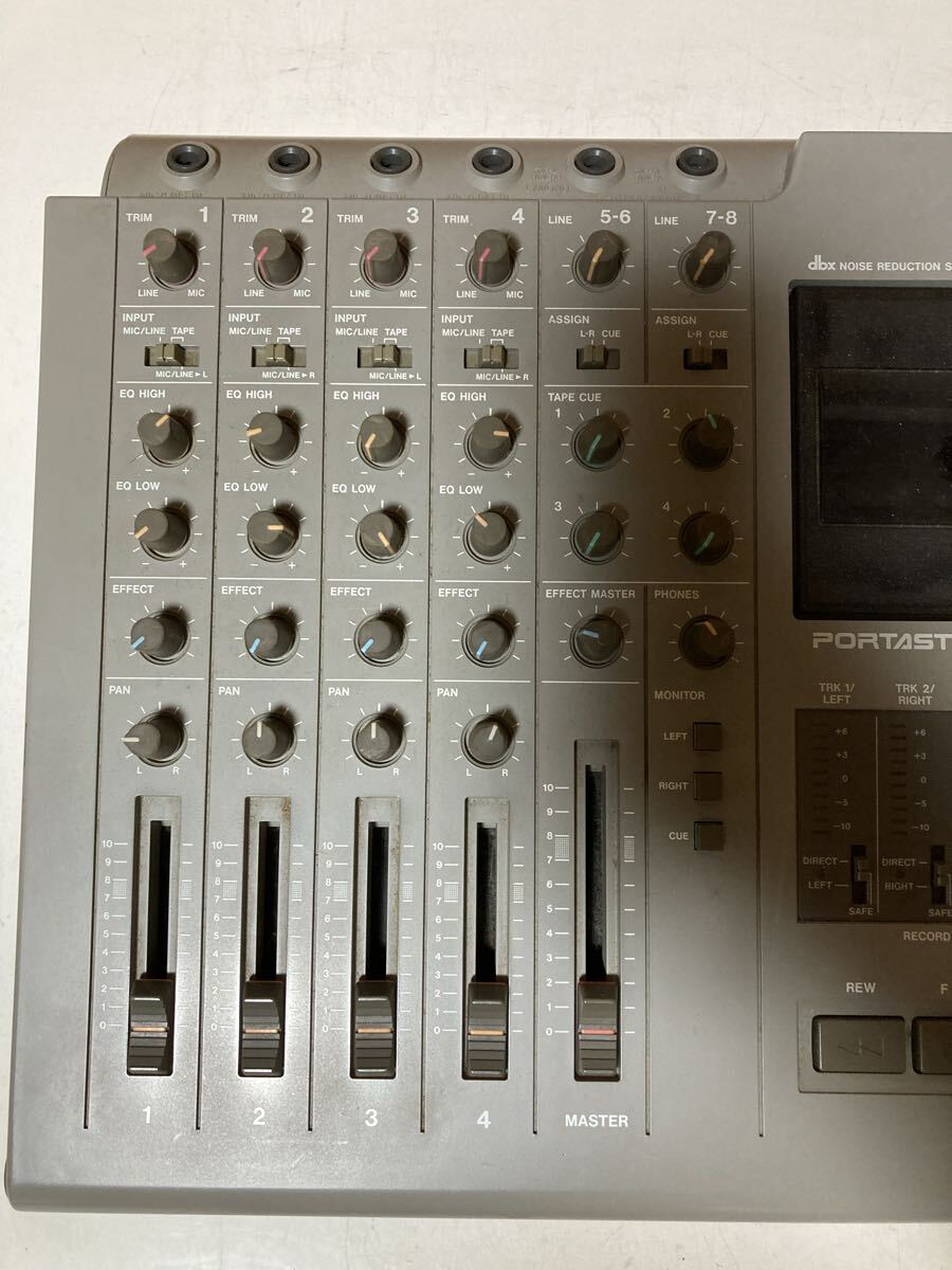  б/у TASCAM Tascam PORTASTUDIO 424 многоканальный магнитофон PORTA STUDIO MTR Tascam античный коллекция retro хранение товар 