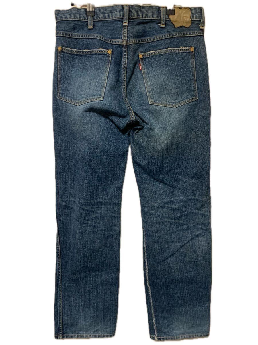 希少 激レア NUMBER (N)INE ナンバーナイン 03SS ARCHIVE Touch Me I'm Sick期 カート期 パッチグランジデニムパンツ サイズ2 M vintage_画像3