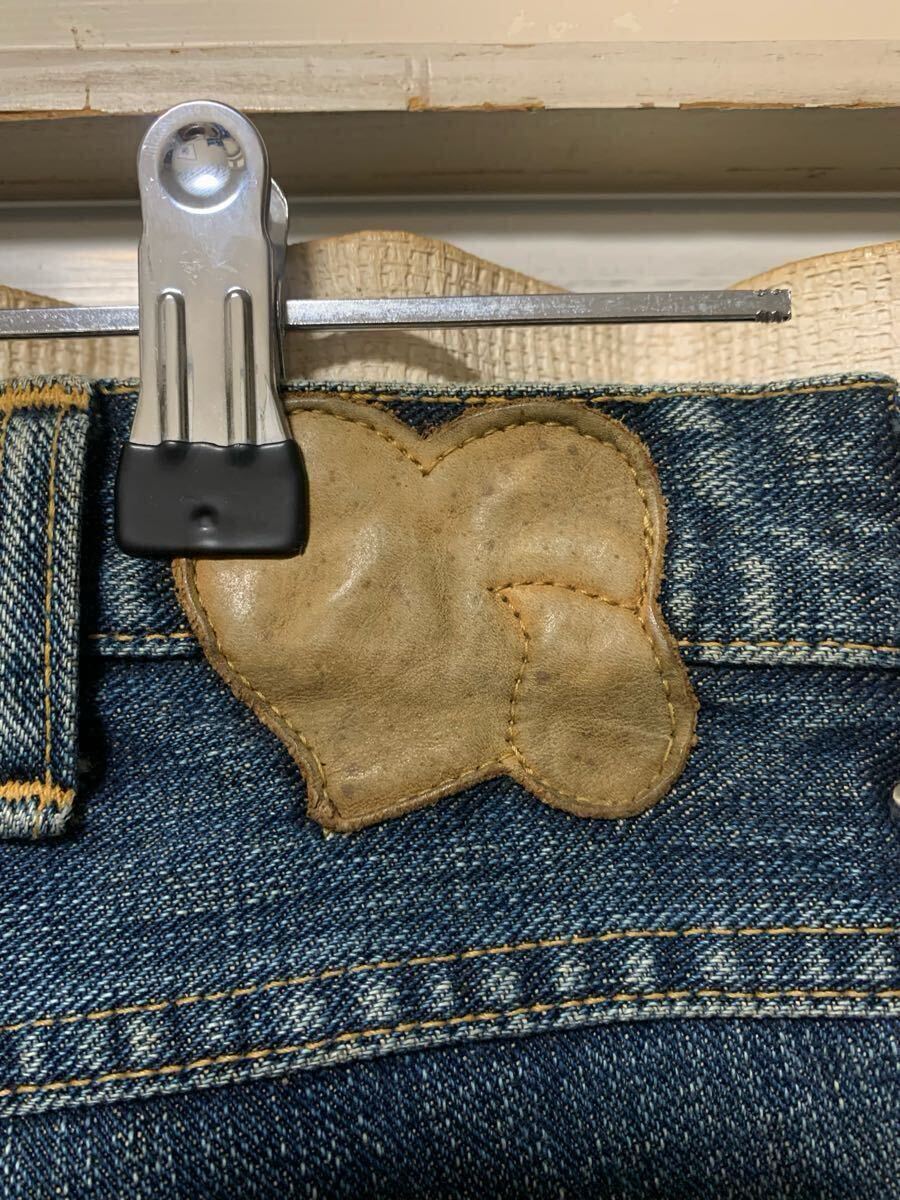 希少 激レア NUMBER (N)INE ナンバーナイン 03SS ARCHIVE Touch Me I'm Sick期 カート期 パッチグランジデニムパンツ サイズ2 M vintage_画像5