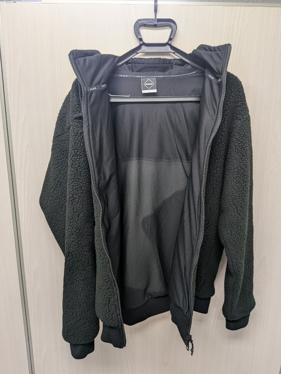 エフシーレアルブリストル F.C.Real Bristol　FCRB/POLARTEC BOA FLEECE BIG STAR HOODIE_画像4