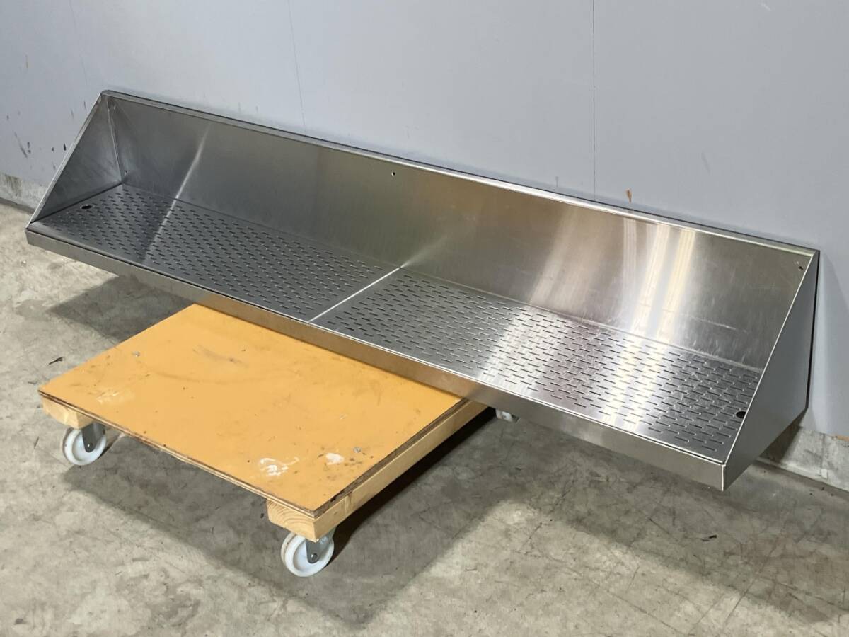 116460 中古品 水切棚 W:1500 D:250 H:250 _画像1