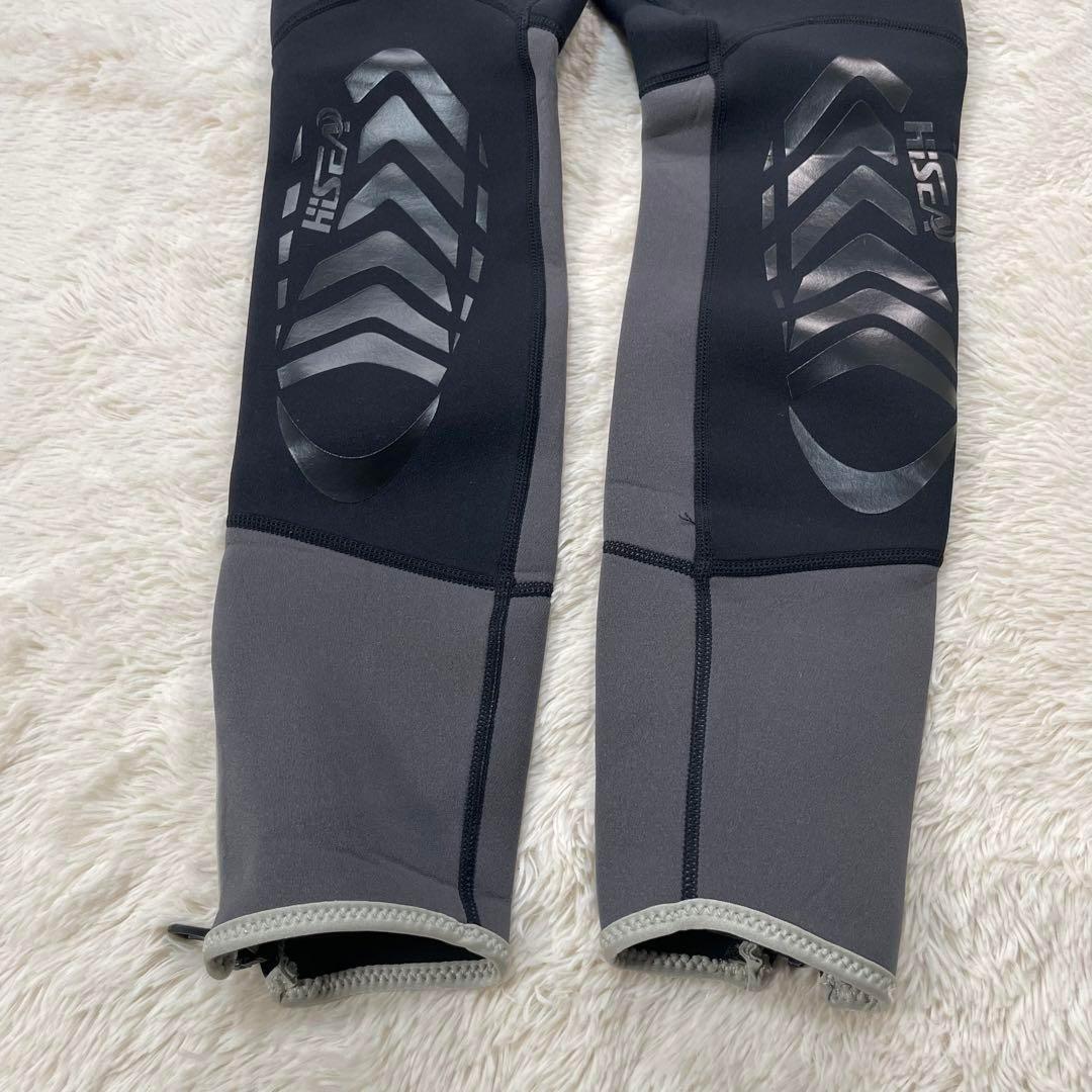 未使用 ウェットスーツ フル バッグジップ 2.5㎜ サーフィン ダイビング_画像8