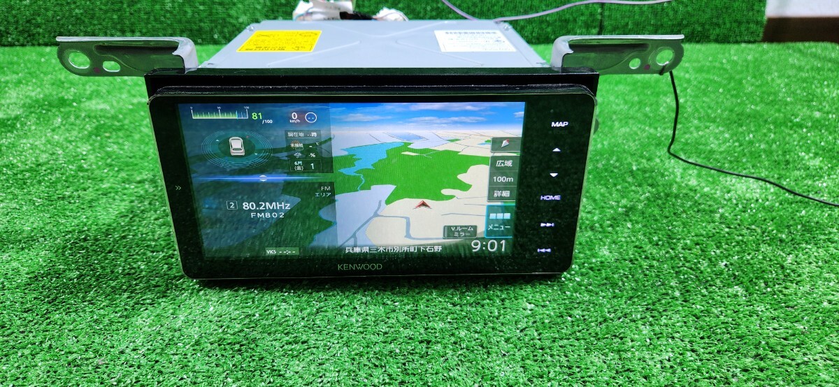 KENWOOD/MDV-M906HDW/2019年　メモリーナビ　C2-44-1359_画像2
