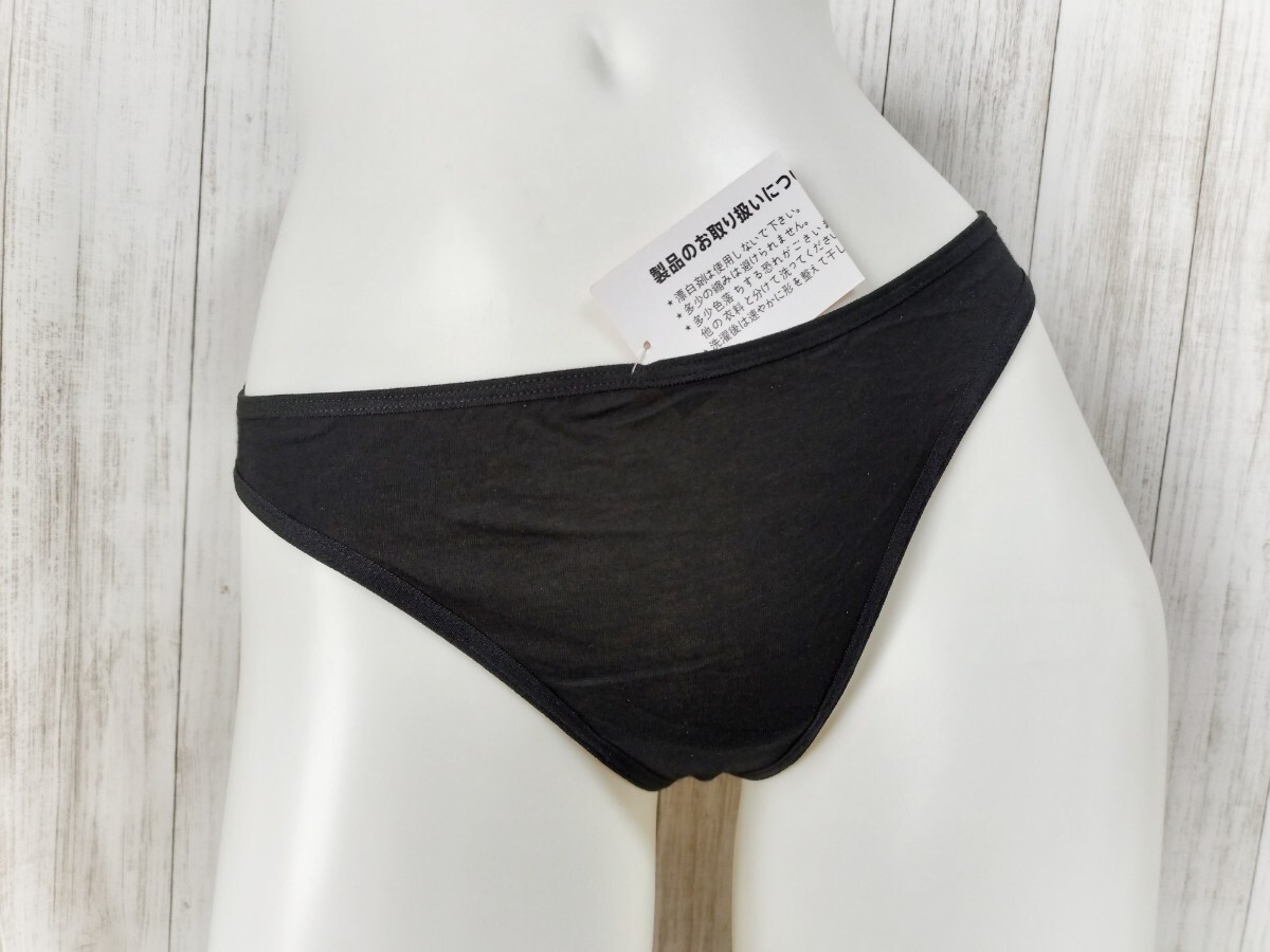 ★新品★ L Tバック ショーツ ブラック 黒 シンプル セクシーランジェリー_画像4